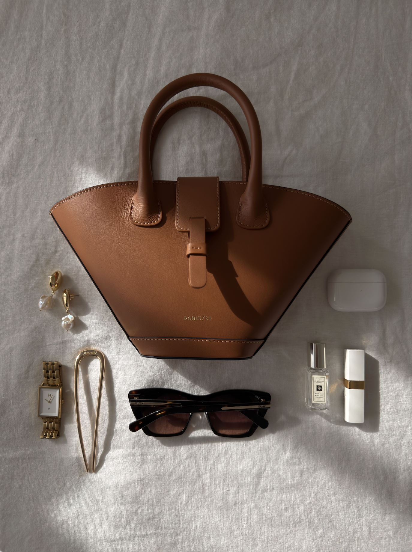 Paris64 Mini Lumière Caramel ショルダーバッグ Paris64/Mini Paris64 Mini Lumière Caramel ショルダーバッグ Paris64/Mini